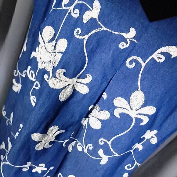 Westport 1962 Floral 100% Cotton Dress Size 16w (NWT) - Picture 4 of 14